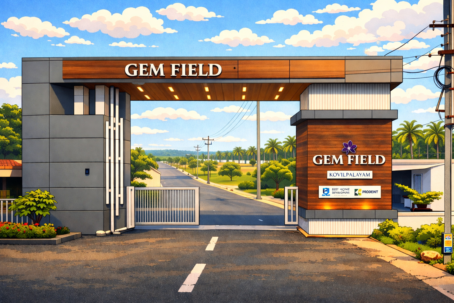 Residential Plots in Kovilpalayam, Coimbatore | Gem Field